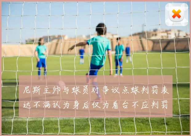 尼斯主帅与球员对争议点球判罚表达不满认为身后仅为看台不应判罚点球